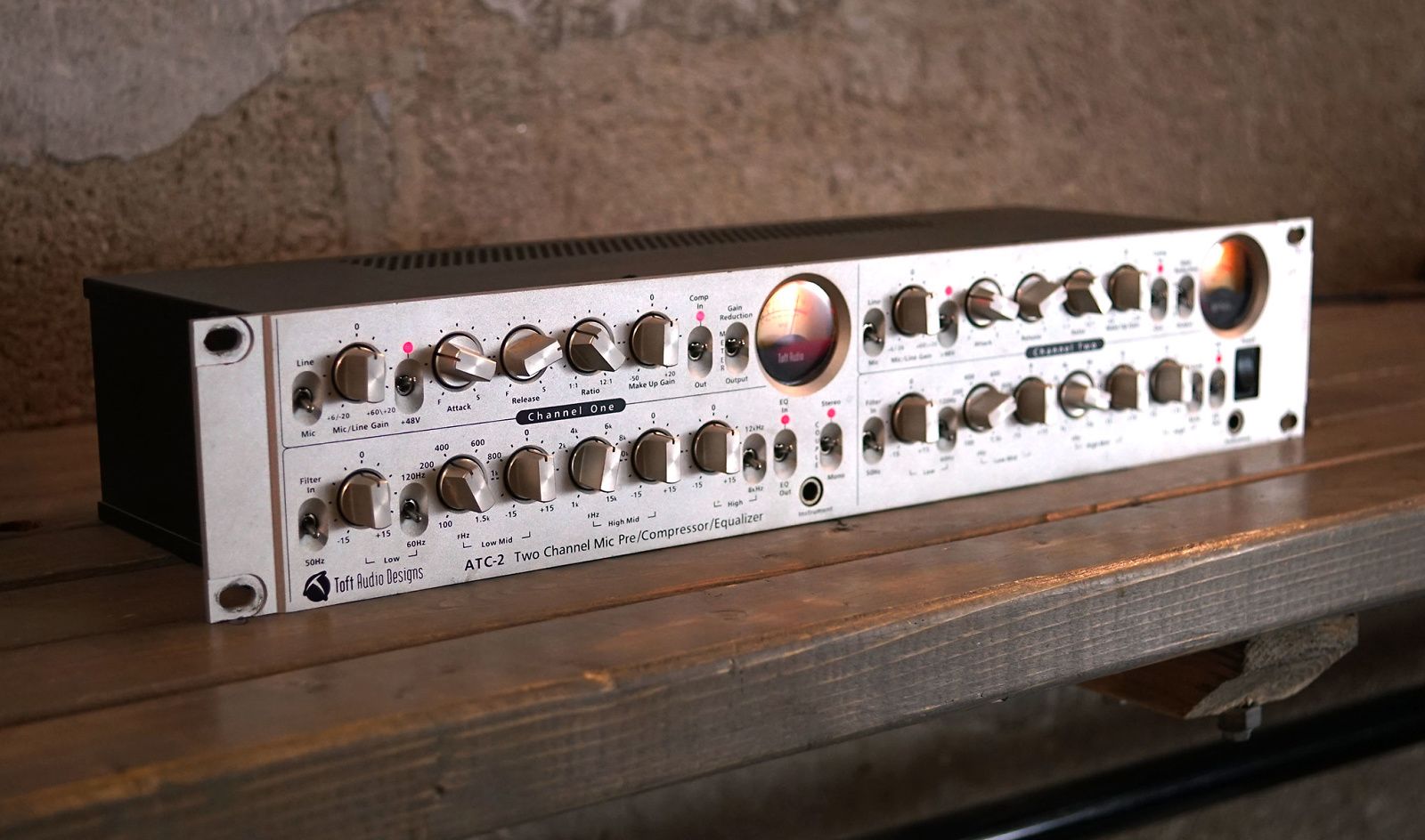 Toft Audio Designs ATC-2 Two-Channel Mic Pre / Compressor / | Reverb