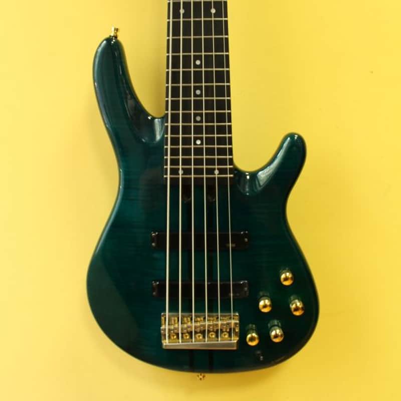 Yamaha TRB-6P Translucent Green 1990's Japan image 1