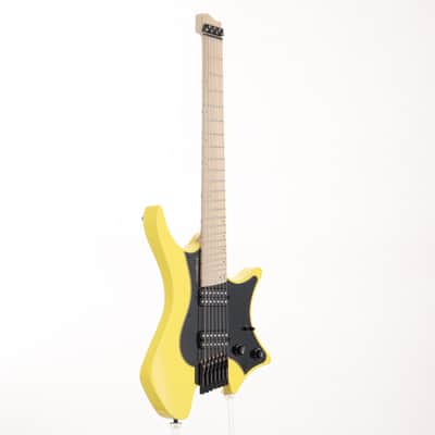 strandberg Boden Classic 7 Maple Fingerboard Banana Yellow [SN Y1710024] (07/17) image 8
