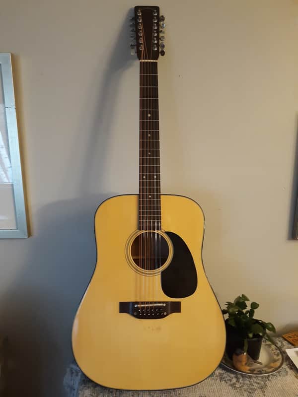 Vintage Takamine F-385,  12 String Acoustic, MIJ, 1974, Natural image 1