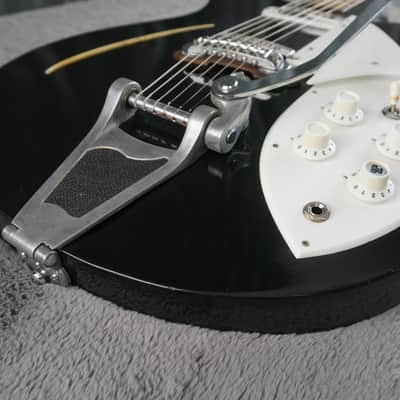 Guyatone SG42T 1960s - Black Super Rare Double Cut Japan image 5