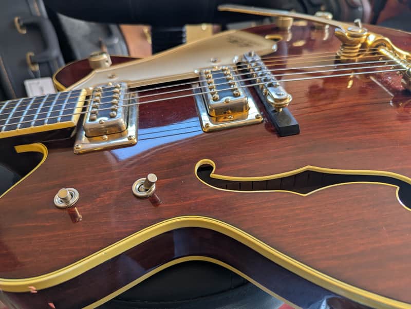 Gretsch 2670 Country Gentleman 1973 - translucent walnut - Excellent