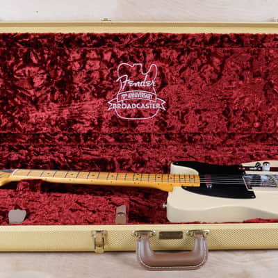 Fender 70th Anniversary Broadcaster 2019 Blackguard Blonde w/ OHSC image 2