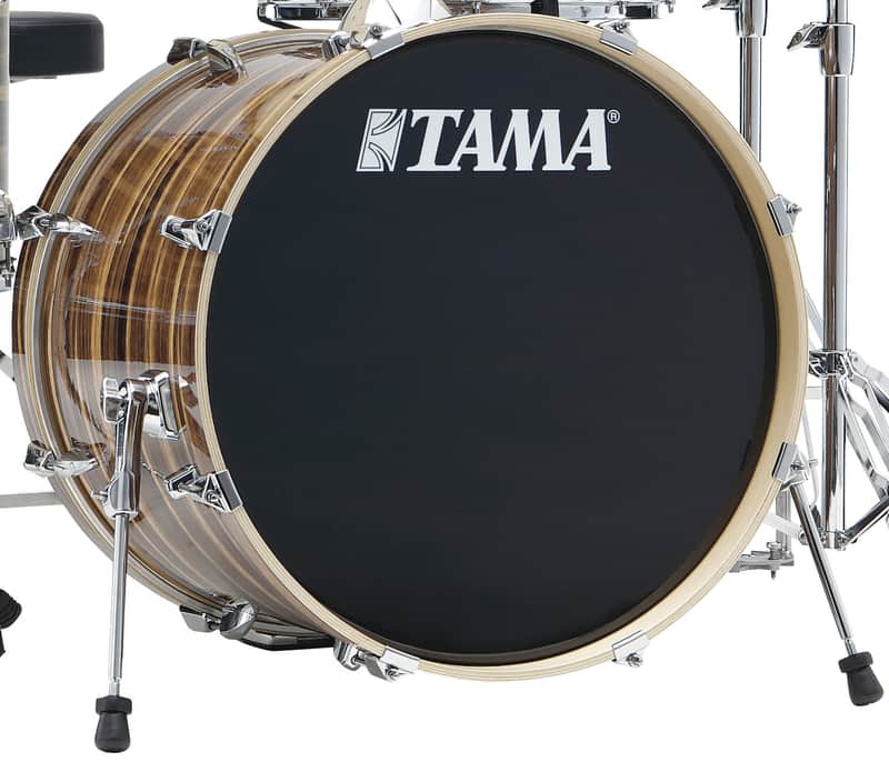 Tama IPB20DW-CTW Imperialstar Bass Drum 20 - Coffee Teak Wrap image 1