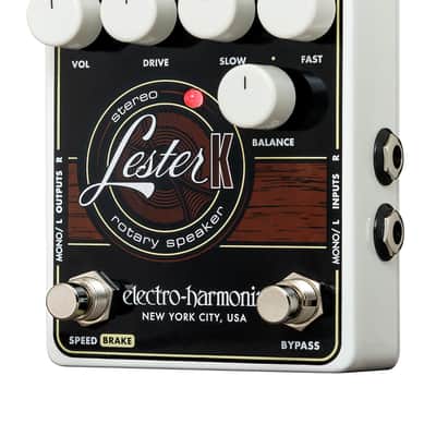 Electro-Harmonix LESTER K Stereo Rotary Speaker, 9.6DC-200 PSU included image 1