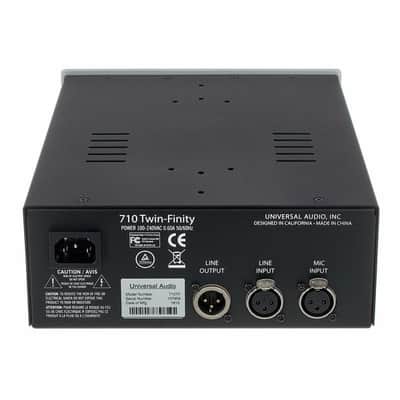 Universal Audio 710 Twin-Finity Microphone Preamp. New with Full Warranty! image 6
