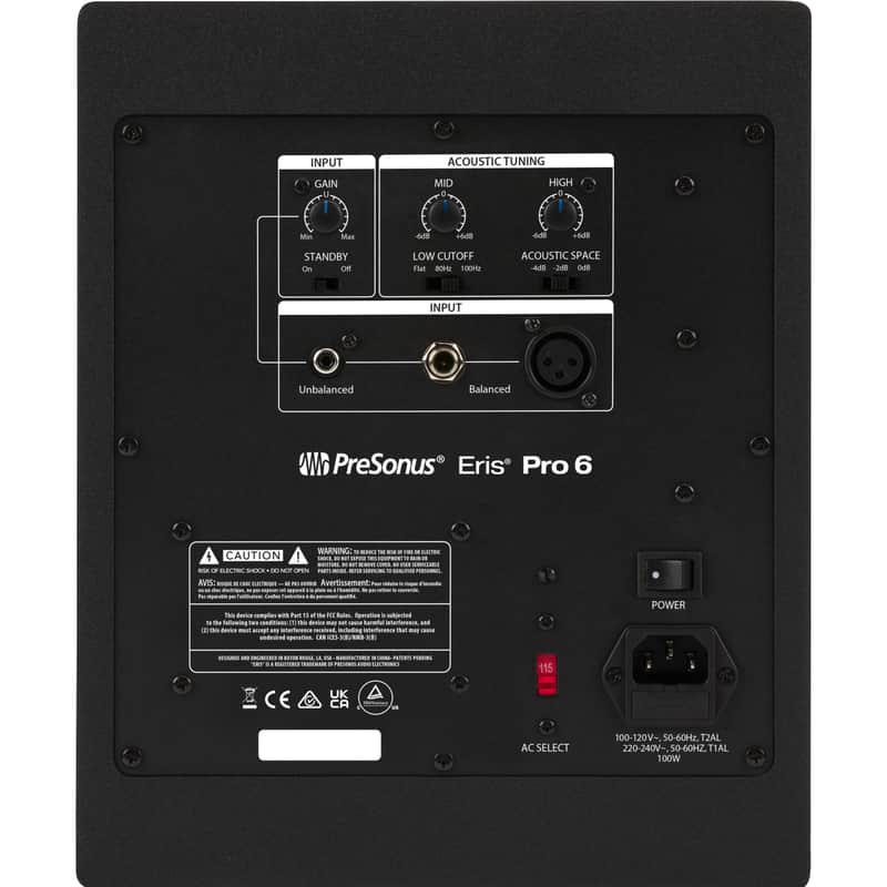 Presonus Eris Pro 6 Active Studio Monitors - Pair image 2