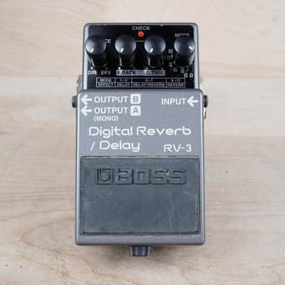 Boss RV-3 Digital Reverb/Delay (Pink Label) 1997 Grey image 5