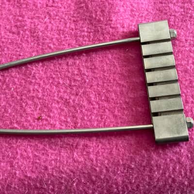 vintage 1959 1960 Gibson nickel tailpiece for es 150 125 barney kessel 130 135 archtop 1961 1958 1955 1949 image 5