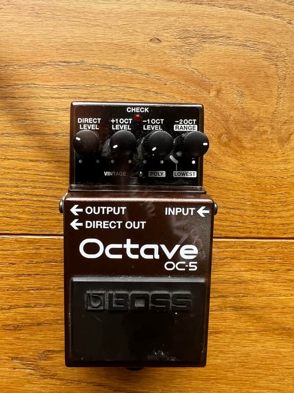 Boss OC-5 Octave 2020 - Present - Brown image 1