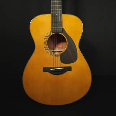 Yamaha FS5 GL Gloss Red Label Acoustic Guitar w/Hard Shell Case image 3