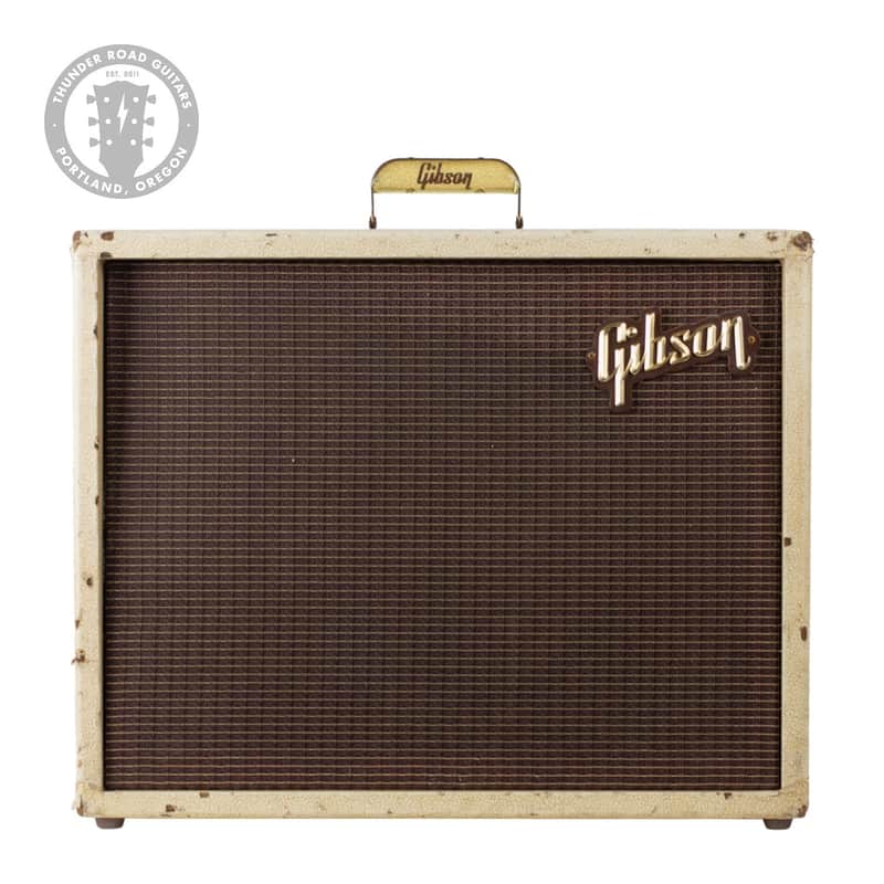 1961 Gibson GA-8 Discoverer Combo Cream Tolex #116069 image 1