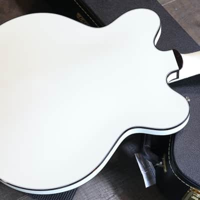 Minty! 2025 Gretsch G6636TDC Richard Fortus Signature White Falcon Semi-Hollow Electric Guitar White + COA OHSC image 13