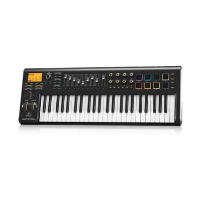 Behringer MOTÖR 49 49-Key USB/MIDI Master Controller Keyboard with Motorized Faders and Touch-Sensitive Pads image 4