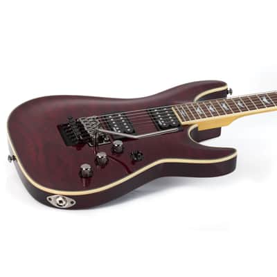 Schecter Omen Extreme-6 Guitar - Black Cherry image 4
