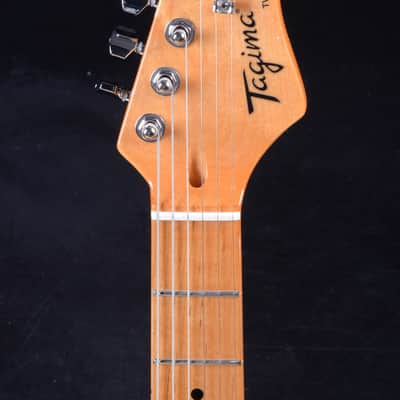 Tagima TG-540  - Olympic White with Antique White Pickguard image 4