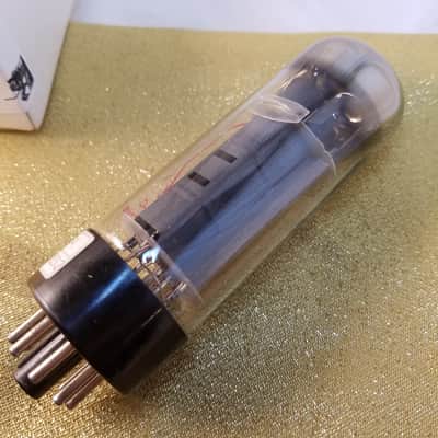 Ruby Matched Pair (2) EL34A-C 6CA7 tNOS AT1000 TESTED Vacuum Tubes Early China Power Pentode 1980-1992 image 18