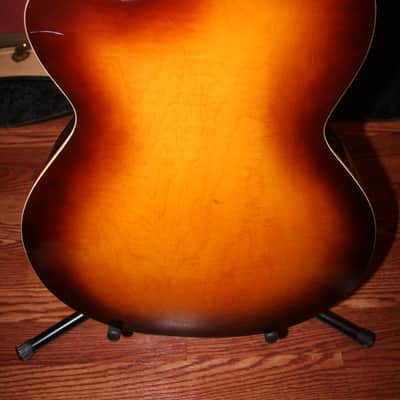 Kay 6970 Swingmaster Archtop Electric Jazz Guitar 1960's Sunburst image 9