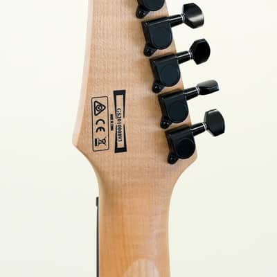 Ibanez Gio RG7221QA 7-String Electric Guitar Transparent Black Sunburst image 10