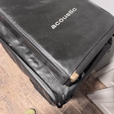 Acoustic 150 Amp Head/105 4x12 Cabinet Stack With Original Leather Covers (1970s) image 12
