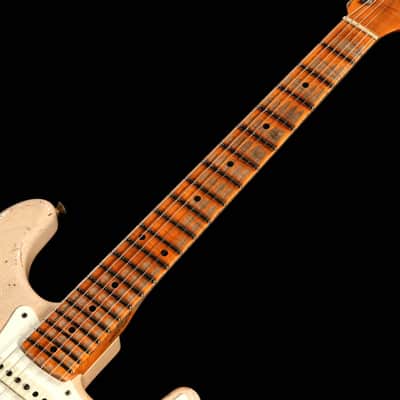 Fender Custom Shop 2022 Limited Edition Red Hot Stratocaster Super Heavy Relic Aged Dirty White Blonde [CZ563485] (09/11) image 5