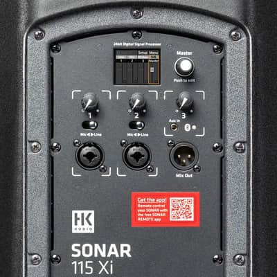HK Audio Sonar 115 Xi 1200W 15" Powered Speaker image 5