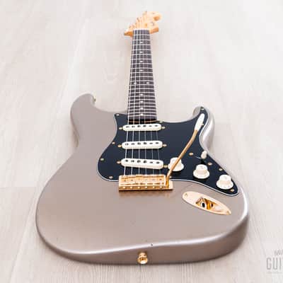2025 Fender Custom Shop Masterbuilt Yuriy Shishkov ‘60s Stratocaster Shoreline Gold w/ Case, CoA image 11