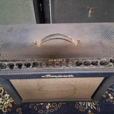 1966 Ampeg G-12 Gemini I 2-Channel 22-Watt 1x12" Guitar Combo image 4
