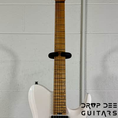 Balaguer USA Series Seraph Modern Electric Guitar w/ Case (324) - Gloss Metallic Jewel White image 11