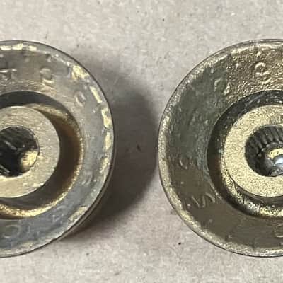 Gibson- Reflector knobs, Gold, 1960's, Pair image 4