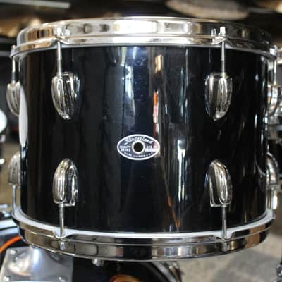 Slingerland 4-Piece Drum Set 12-13-16-22 1970s - Black image 11
