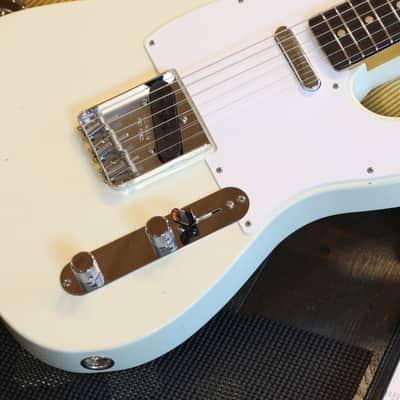 Unplayed! 2025 Fender Custom Shop Jimmy Page Mirrored Telecaster Electric Guitar White Blonde + COA OHSC image 5