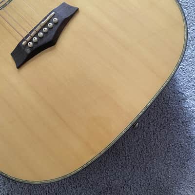 Xavier Dreadnought Style Acoustic Guitar, Spruce Wood Top Body, Mahogany Neck image 8