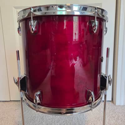 Yamaha Stage Custom Birch 14x13 floor tom SBF1413 - Cranberry red image 3
