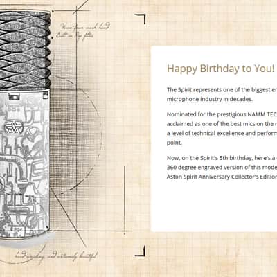 Aston Spirit 5th Anniversary Collector's Edition image 4