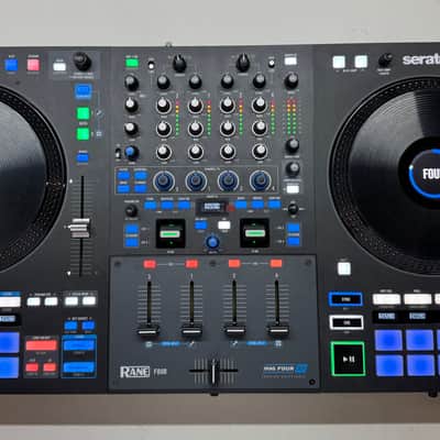Rane FOUR 4-Channel DJ Controller 2023 - Present - Black image 1