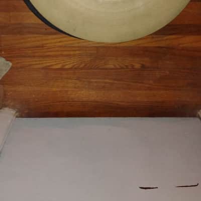 Zildjian 14" A. Zildjian Transition Stamp - small stamp Hi-Hat Cymbals (Pair)  1950s- Traditional image 15