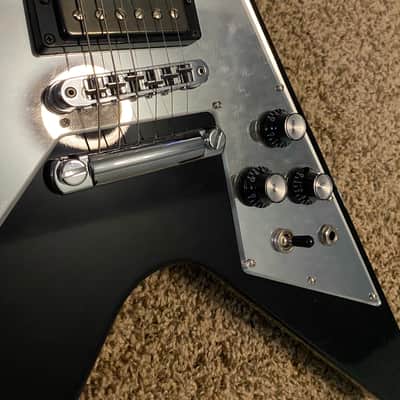 2022 Gibson Flying V Ebony Mirror Limited Edition (Sanded Neck) image 6