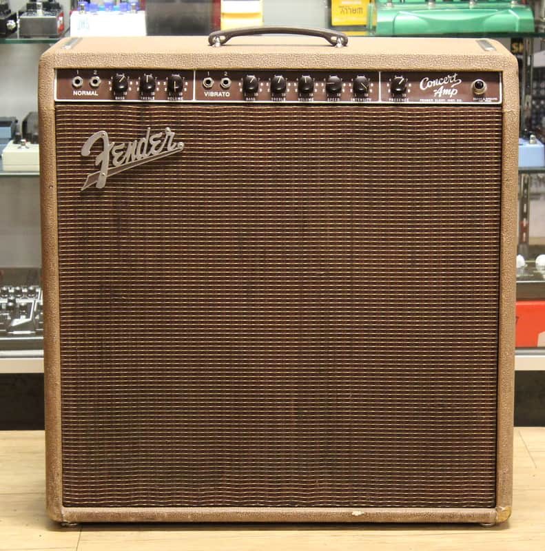 Fender Concert 5G12 Brownface 40-Watt 4x10" Guitar Combo 1959 image 2