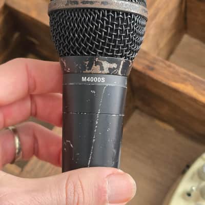 Audio-Technica M4000S Unidirectional Dynamic Microphone 2010s - Black image 5