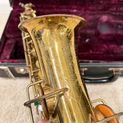Vintage 1923 Buescher True Tone Alto Saxophone Low Pitch Elkhart-Ind. image 6