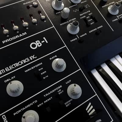 Oberheim OB 1 Analogue Synthesiser - Number 59 - Free EU Shipping image 1
