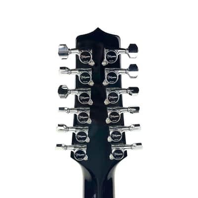 Takamine EF381SC 12-String Dreadnought Cutaway Acoustic-Electric Guitar Owned by Nils Lofgren image 8