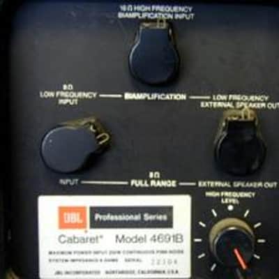 JBL 4691B Caberet Speakers 80's - Black image 9