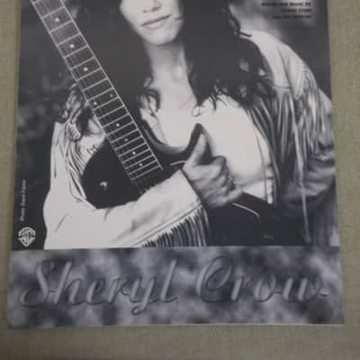 Warner Bros. Sheryl Crow "Can't Cry Anymore" Sheet Music 1995 image 1