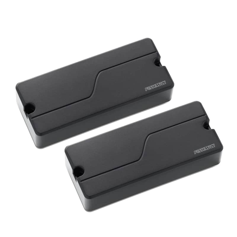 Fishman Fluence Modern Humbucker Set 7 String, 3 Voice, Black Plastic image 1