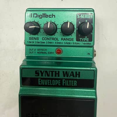Digitech XSW X-Series Synth Wah Envelope Filter Auto Wah Guitar Effect Pedal image 2
