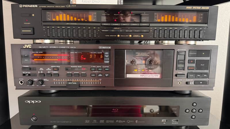 JVC DD-VR77 Auto Reverse Direct Driver Cassette Deck image 1