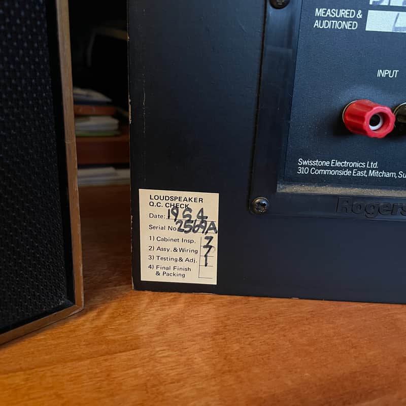 Rogers LS1 Pair of Speakers | Reverb