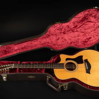 2017 Taylor 356ce with ES2 Electronics - Natural | USA All Solid Grand Symphony Acoustic Guitar Cutaway Pickup | OHSC image 24